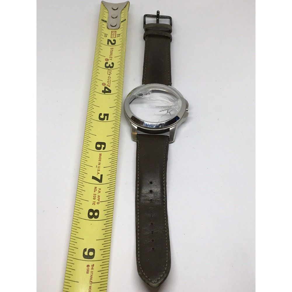 Fossil Genuine Leather Watch Parts Case W/ Full Band 20mm A784